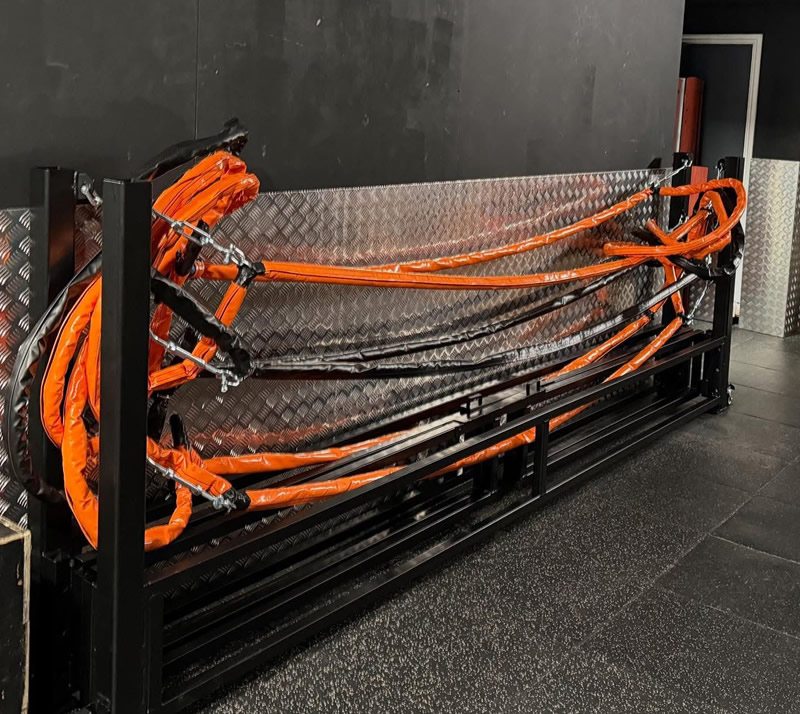 fold out boxing ring Bag Bracket Options