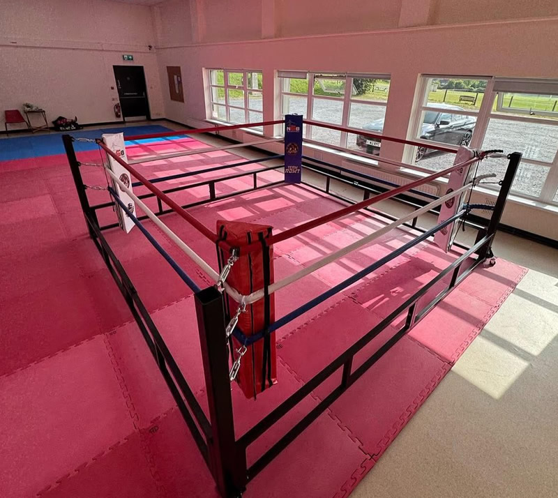 fold out boxing ring are built tough
